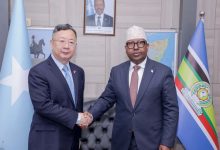 中国驻索马里大使王昱会见索外长菲基-中非友好经贸发展工作委员会