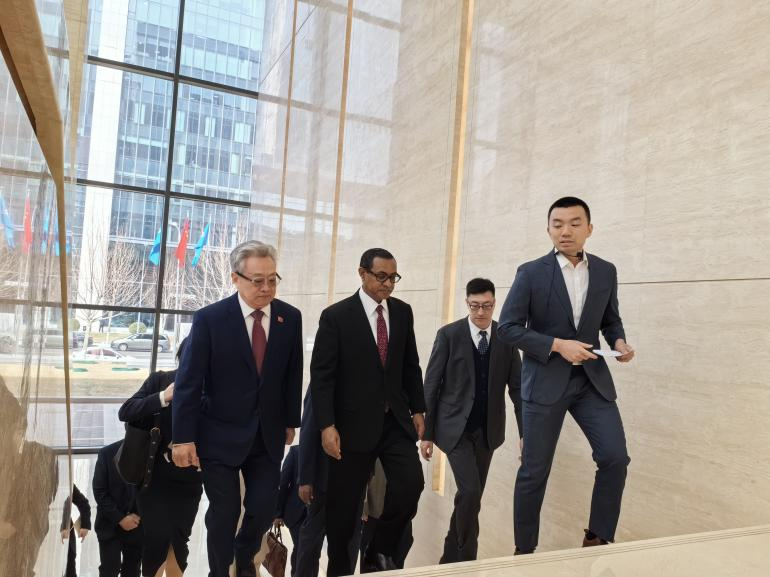 黄兆锦主任受邀访问中国机械工业集团有限公司-中非友好经贸发展工作委员会