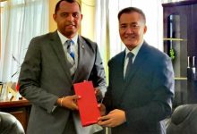 季平大使会见马达加斯加农业和畜牧业部长-中非友好经贸发展工作委员会