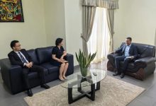 徐迎真大使会见圣普新任基础设施部长卡多佐-中非友好经贸发展工作委员会