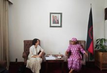 陆旭大使拜会马拉维外长滕博-中非友好经贸发展工作委员会