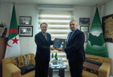 驻阿尔及利亚大使董广利会见非盟反恐研究中心主任拉利利-中非友好经贸发展工作委员会