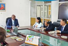 陈明健大使会见坦桑尼亚矿业部副部长基鲁斯瓦-中非友好经贸发展工作委员会