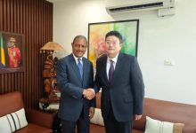 驻加蓬大使会见加蓬旅游和手工艺部长奥戈韦-中非友好经贸发展工作委员会