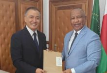 驻马达加斯加大使会见马总理恩蔡-中非友好经贸发展工作委员会