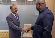 驻安哥拉大使会见安内政部部长奥梅姆-中非友好经贸发展工作委员会