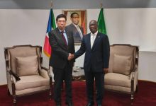 驻赤道几内亚大使会见赤几外长奥约诺-中非友好经贸发展工作委员会