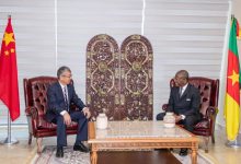 驻喀麦隆大使向喀总理辞行-中非友好经贸发展工作委员会