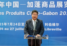 驻加蓬大使出席2025中国—加蓬商品展览会开幕式-中非友好经贸发展工作委员会