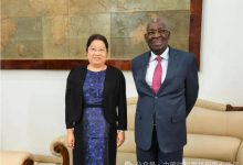 驻刚果（布）大使到任拜会刚国务部长兼总统办公厅主任契巴-中非友好经贸发展工作委员会