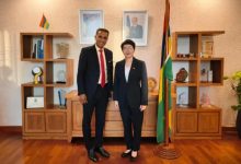 驻毛里求斯大使会见毛信息技术、通信与创新部长兰托胡尔-中非友好经贸发展工作委员会