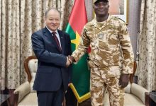 驻布基纳法索大使到任拜会布安全部长萨纳-中非友好经贸发展工作委员会