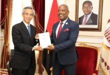 全国政协外事委员会副主任林松添访问安哥拉-中非友好经贸发展工作委员会